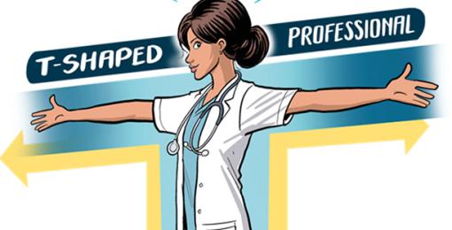 T-shaped professional