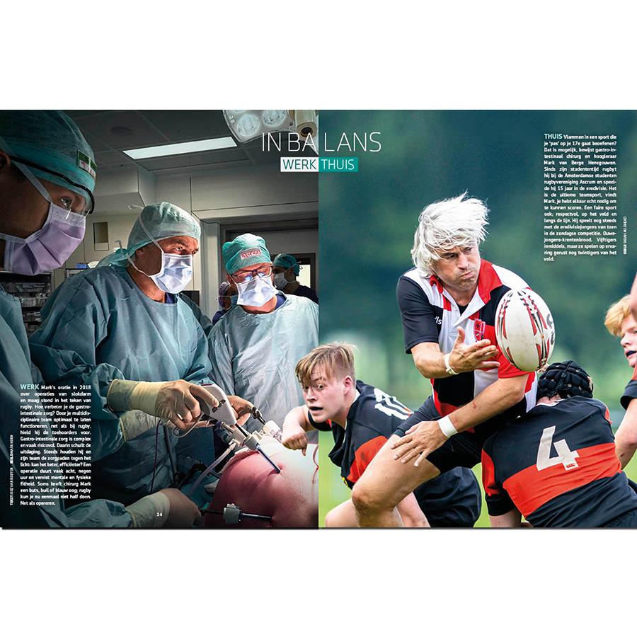 Afbeelding van het artikel in het magazine