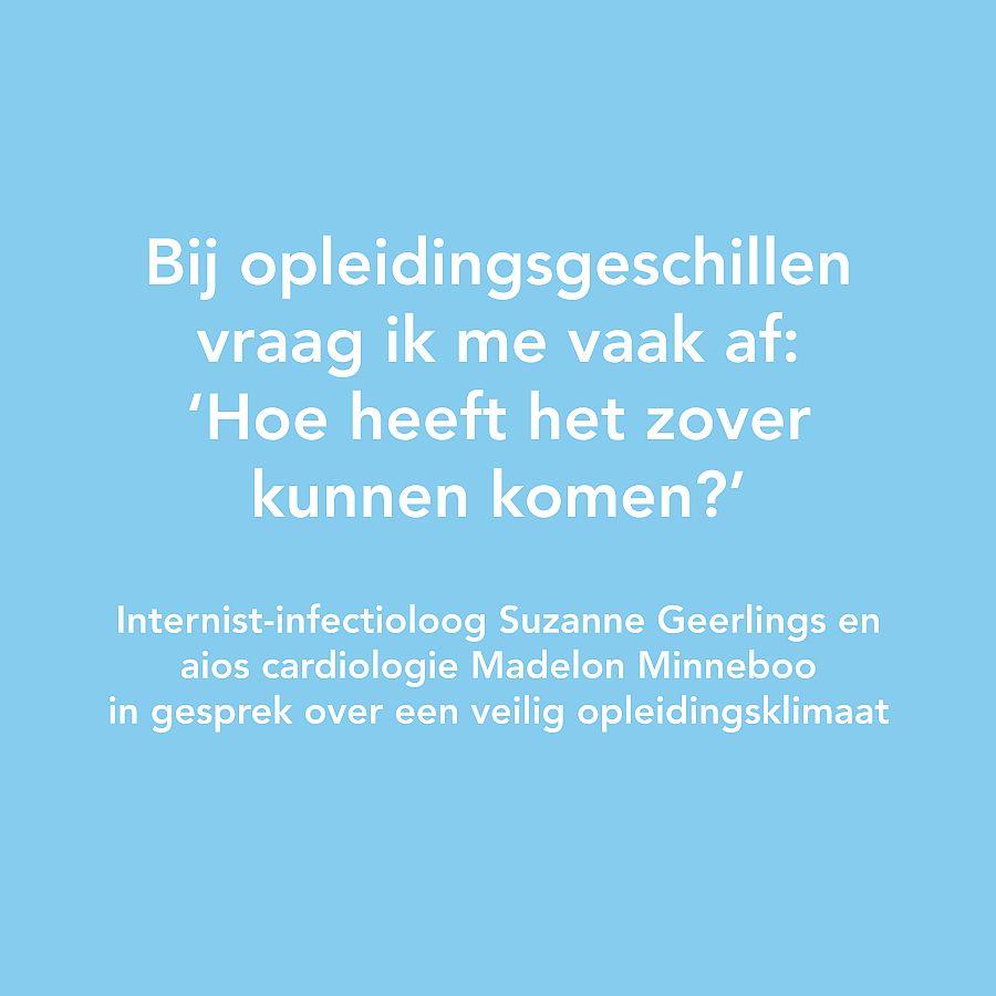 Interview over een veilig opleidingsklimaat