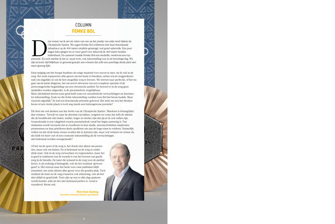 Column Federatievoorzitter Piet-Hein Buiting