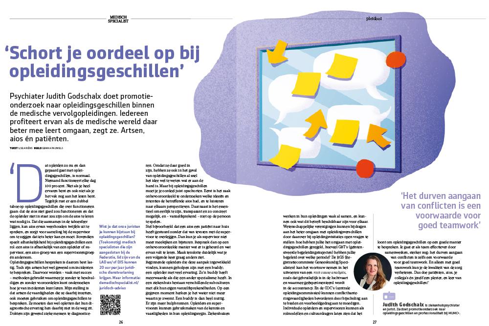 Magazine Medisch Specialist september 2025 - Pleidooi