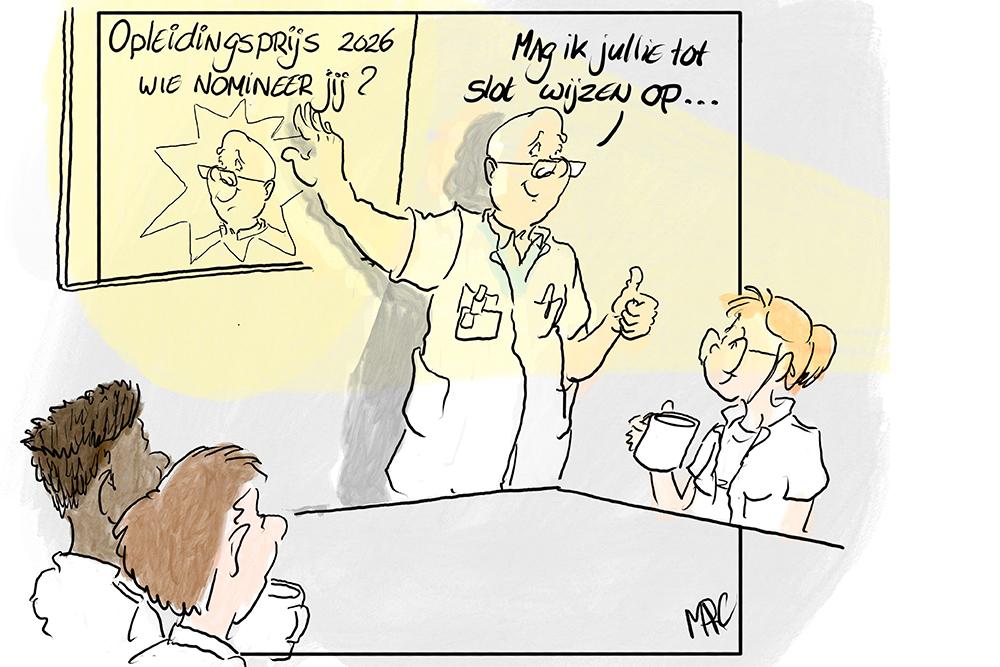 Cartoon Opleidingsprijs 2026
